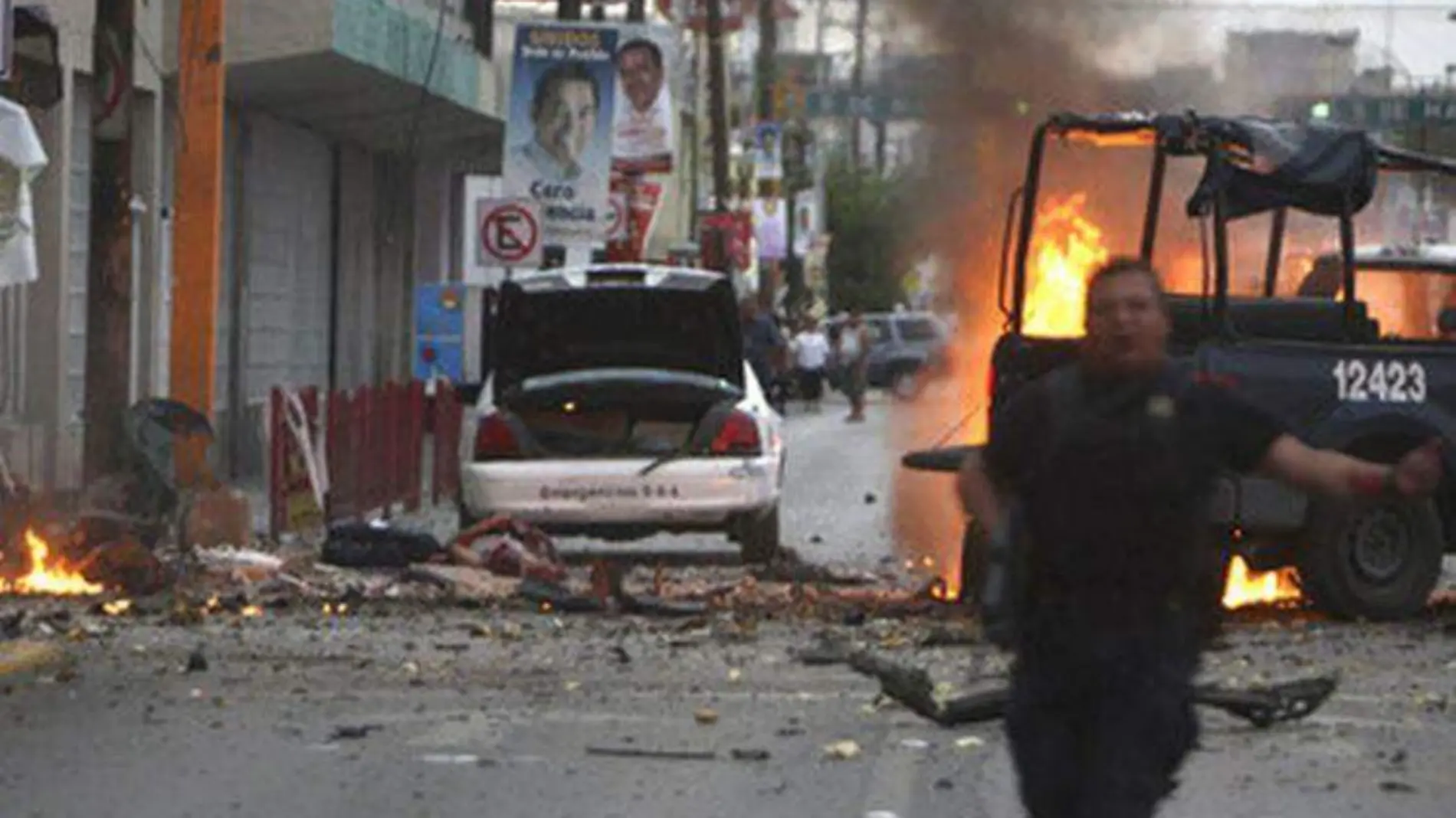 coche bomba en juarez